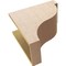 Ekena Millwork 9"W x 18"D x 18"H Classic Garner Rough Cedar Woodgrain TimberThane Corbel, Primed Tan CORUR09X18X18GARRCPR - alternate 6